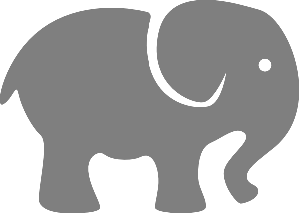 Free Elephant Stencil, Download Free Clip Art, Free Clip Art