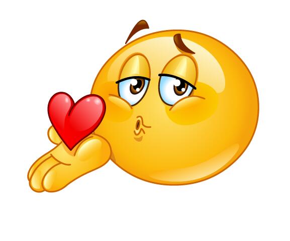 free emoji clipart kiss