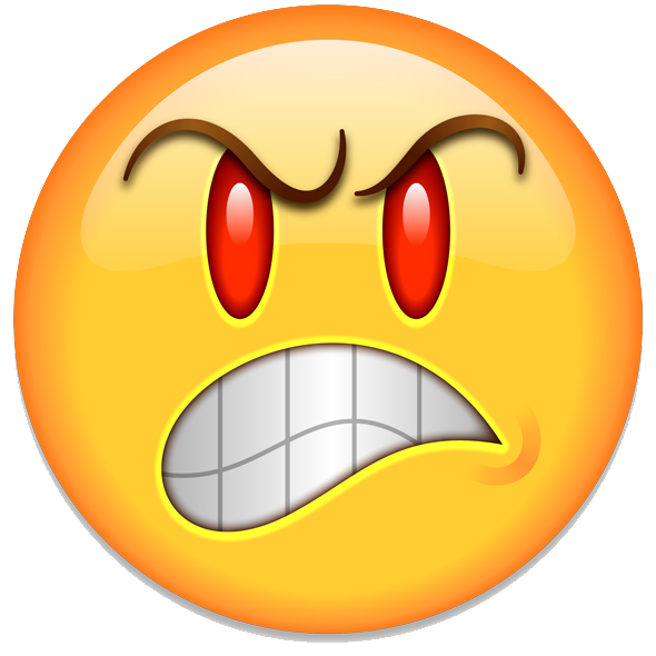 Angry Emoji PNG Images Transparent Free Download