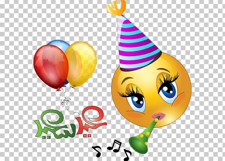 Birthday Emoticon Emoji Smiley PNG, Clipart, Art Emoji, Baby