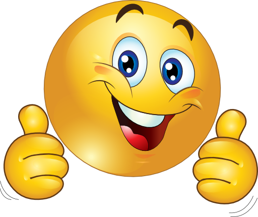 Smiley face clip art thumbs up free clipart images