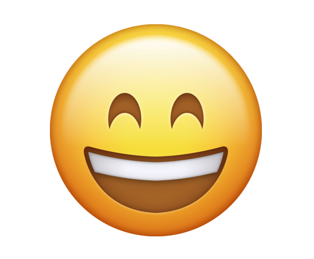Happy emoji png transparent background image free png