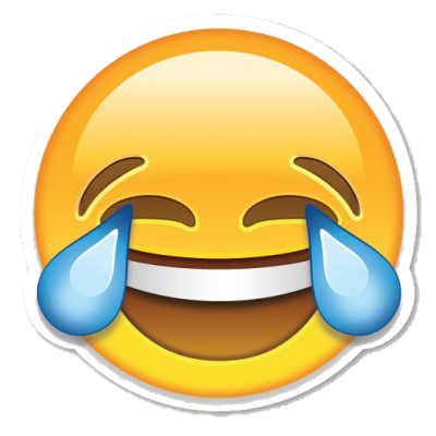 Download laughing emoji.