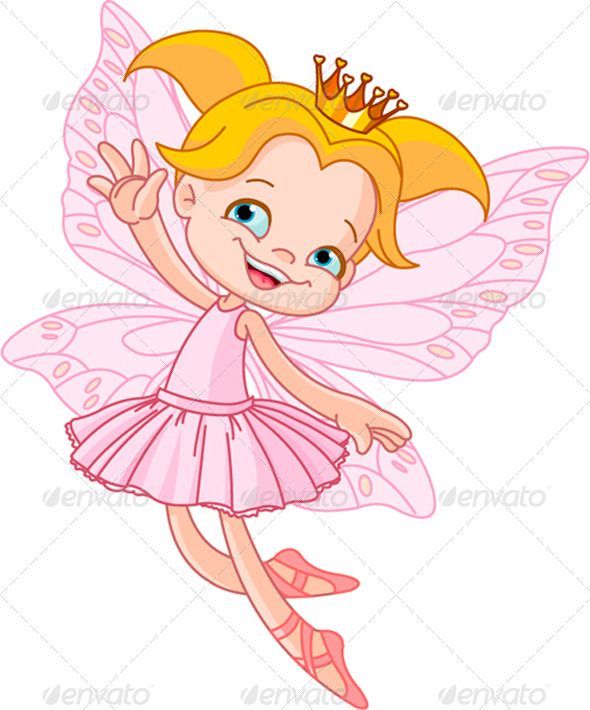 Little flying fairy.