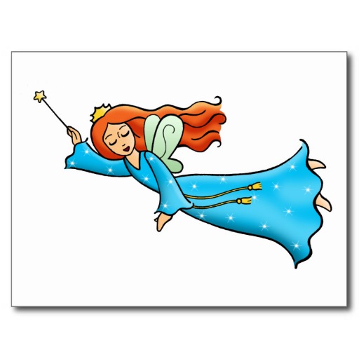 Cartoon Clip Art Flying Fairy