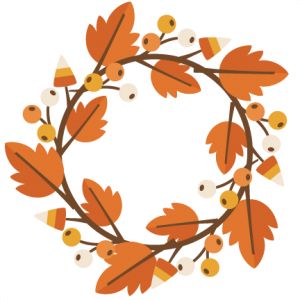 Fall Wreath Clipart
