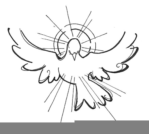 Holy ghost clipart.