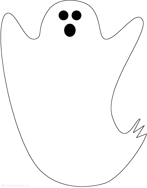 Ghost outline free.