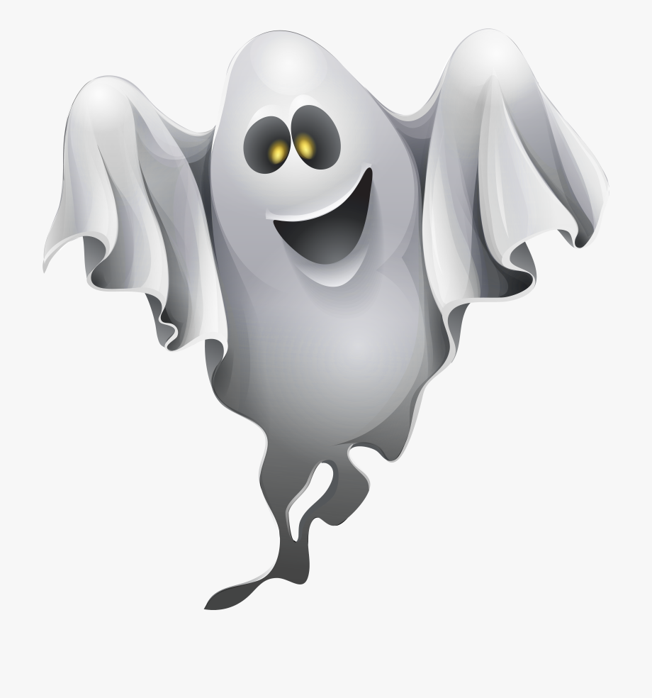 Transparent background ghost.