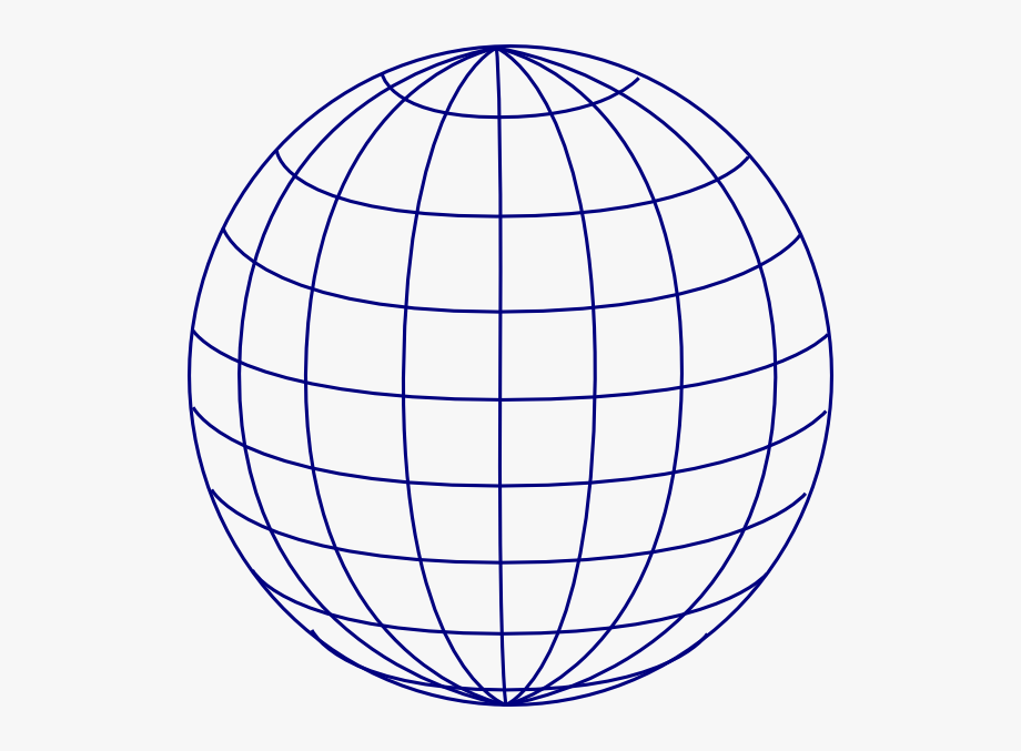 How To Set Use Dark Blue Wire Globe Svg Vector