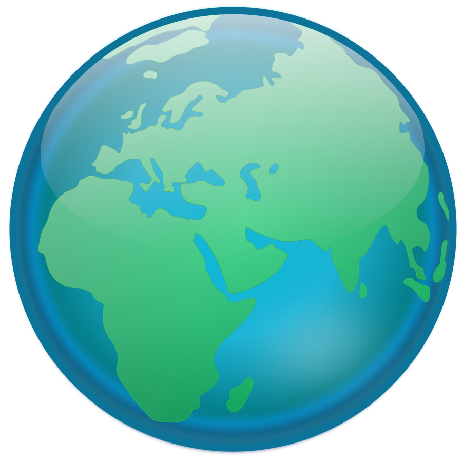 World earth globe clip art free clipart images