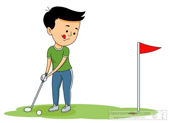 Golfer clipart child, Golfer child Transparent FREE for