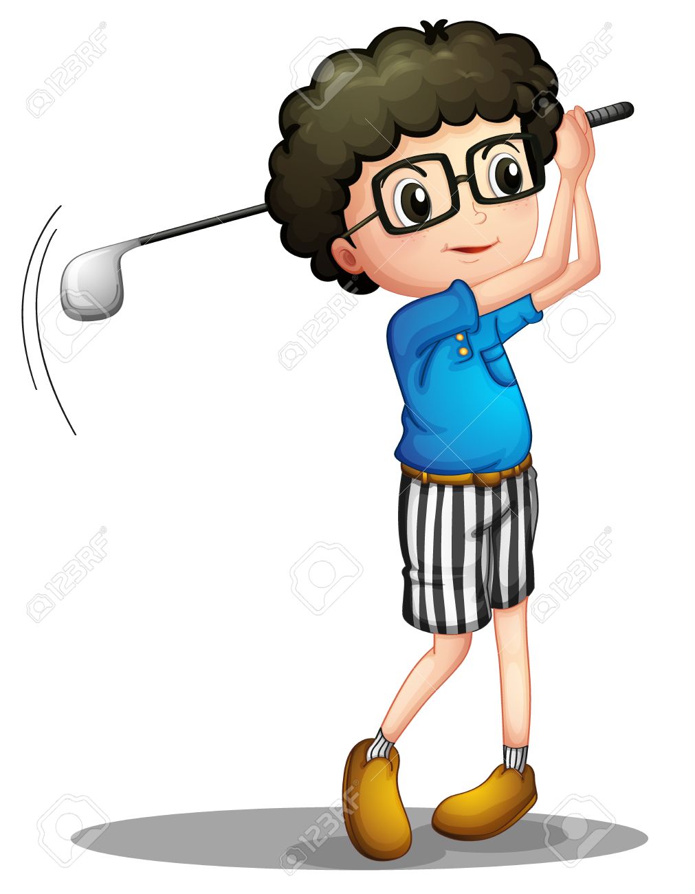 Golfing clipart free.