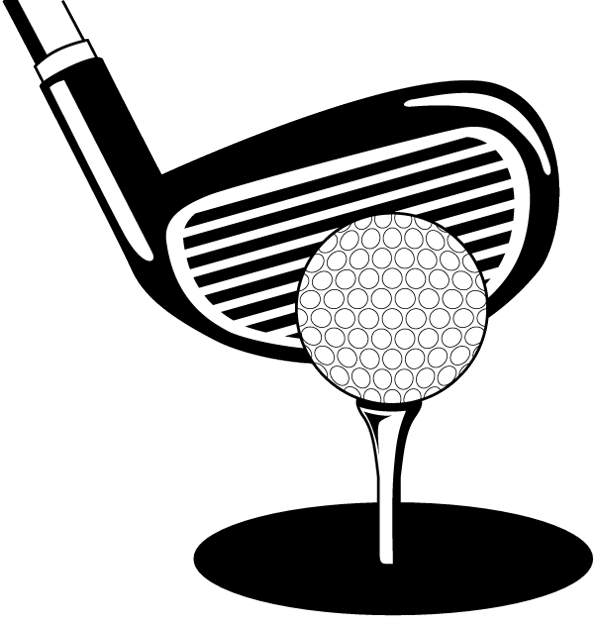 Free golfing cliparts.