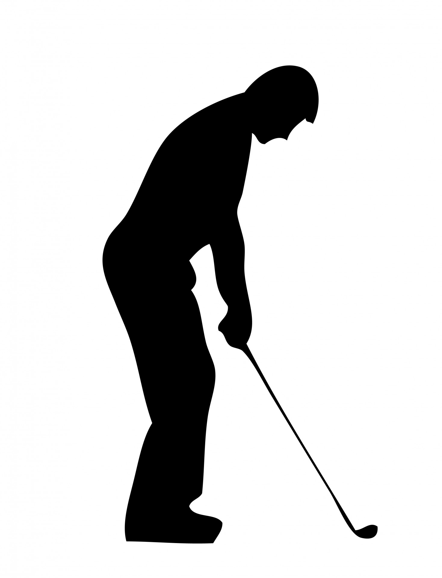 Free Golf Silhouette Cliparts, Download Free Clip Art, Free