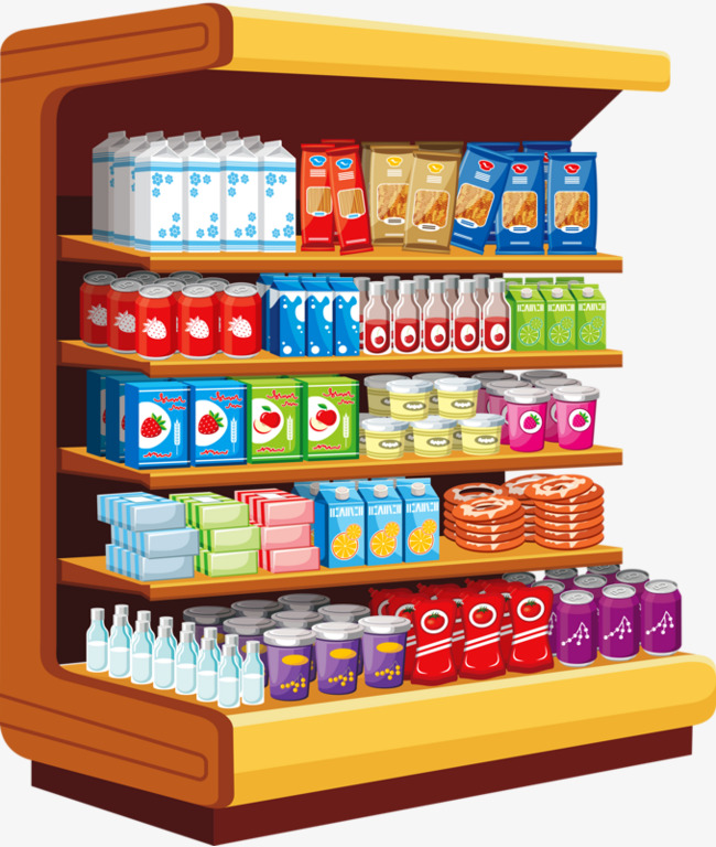 Grocery Store, Hand Painted, Shop PNG Im