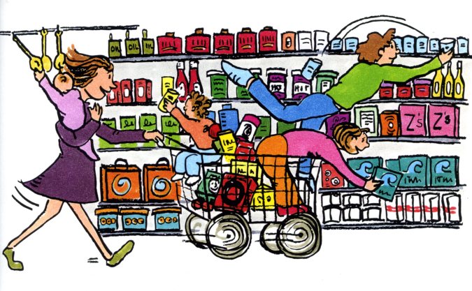 Free grocery store clipart