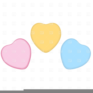Blank Candy Heart Clipart