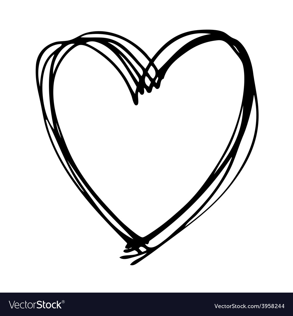 Heart doodle