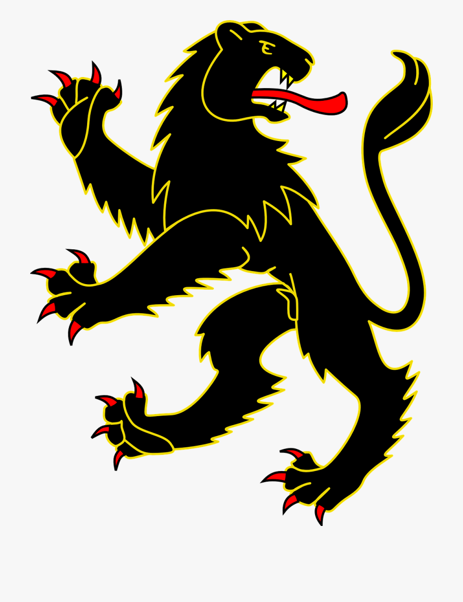 Lion Black Gold Free Picture