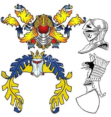 Heraldic helmet heraldic.