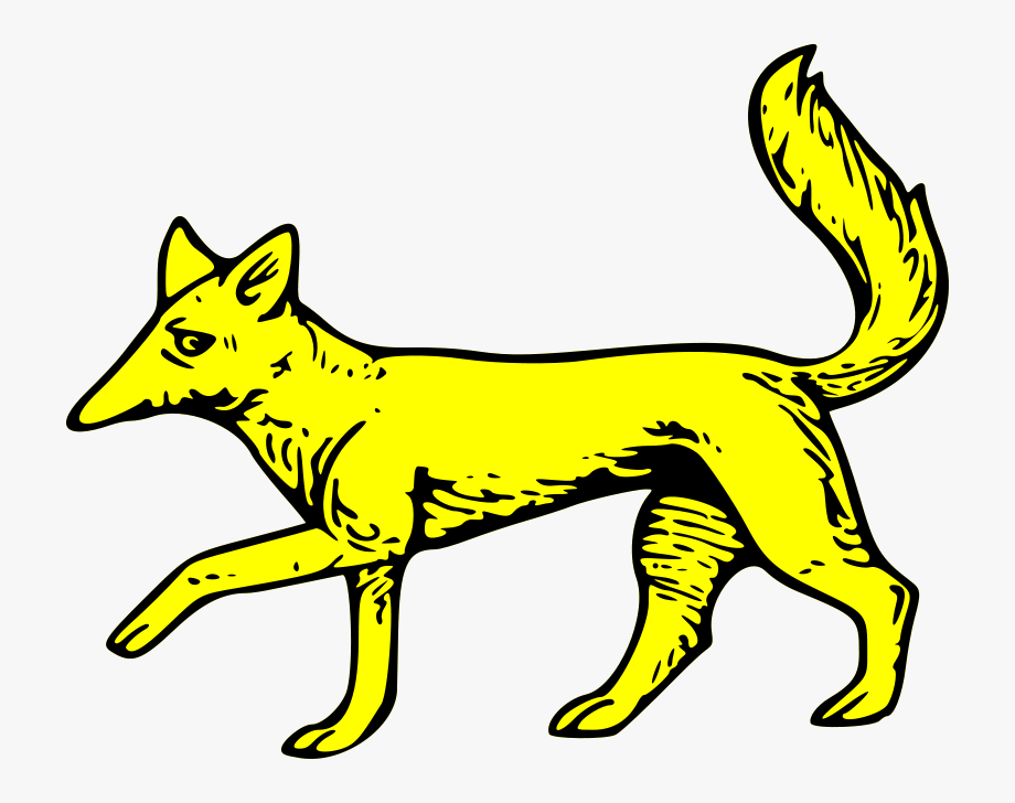 Coat arms dog.