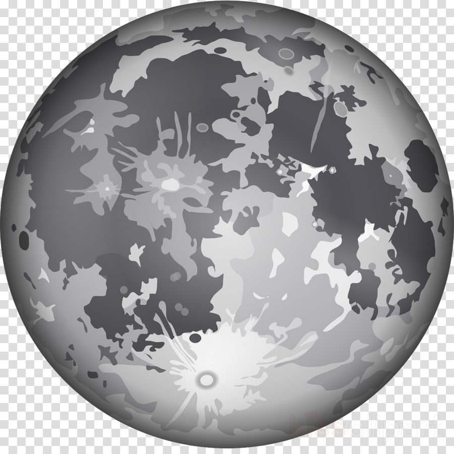 Top Full Moon Clip Art Vector Image