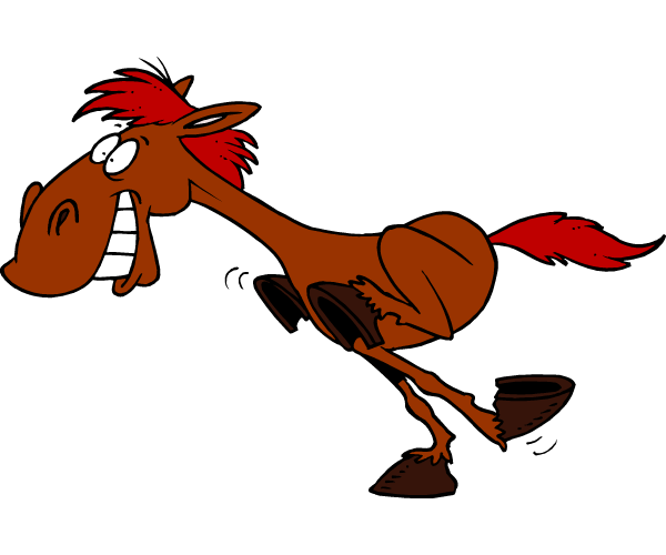 free horse clipart cartoon