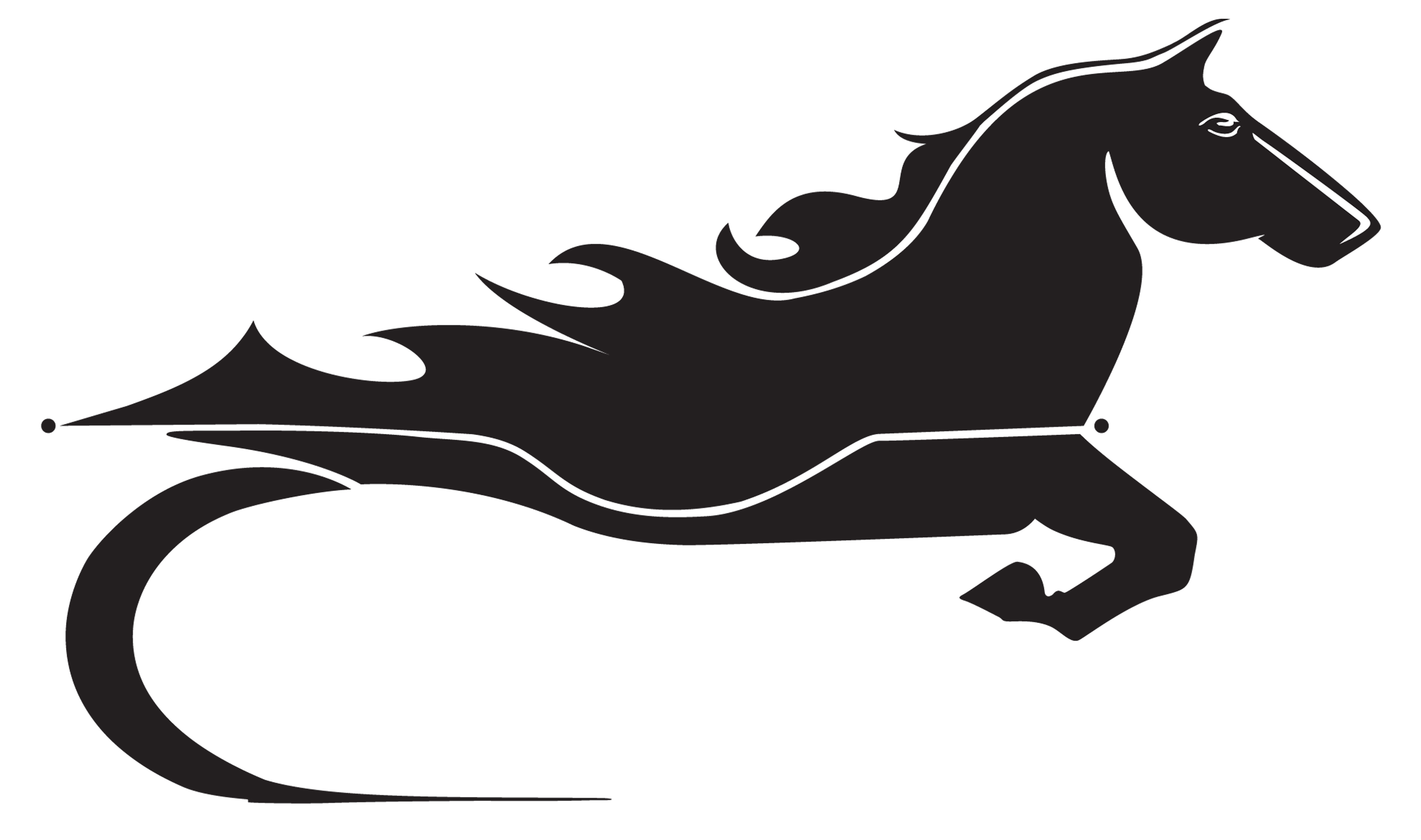 Horse logo clipart.
