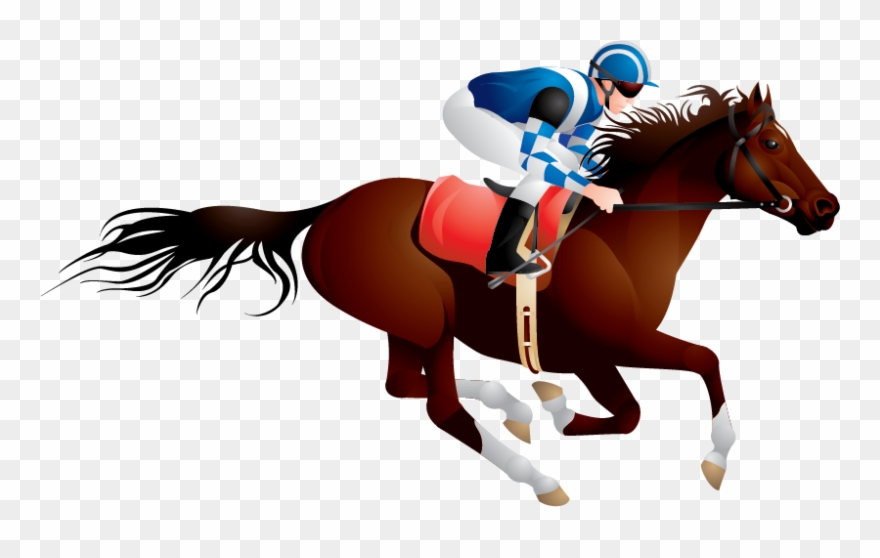 Horse racing png.