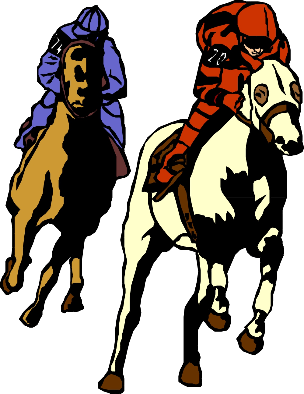 Free Horse Racing Clipart, Download Free Clip Art, Free Clip