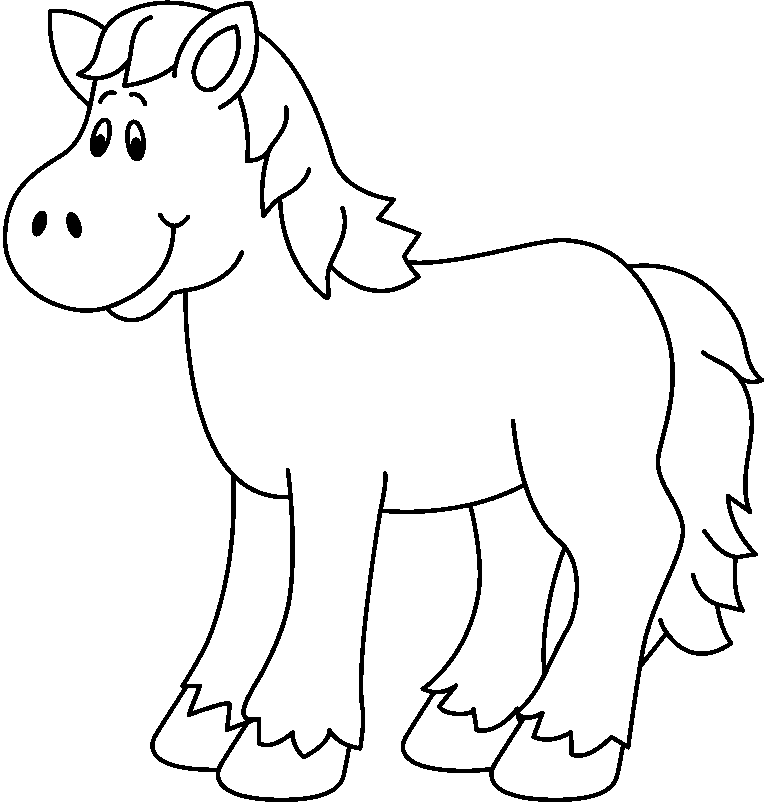 Horse clipart free.