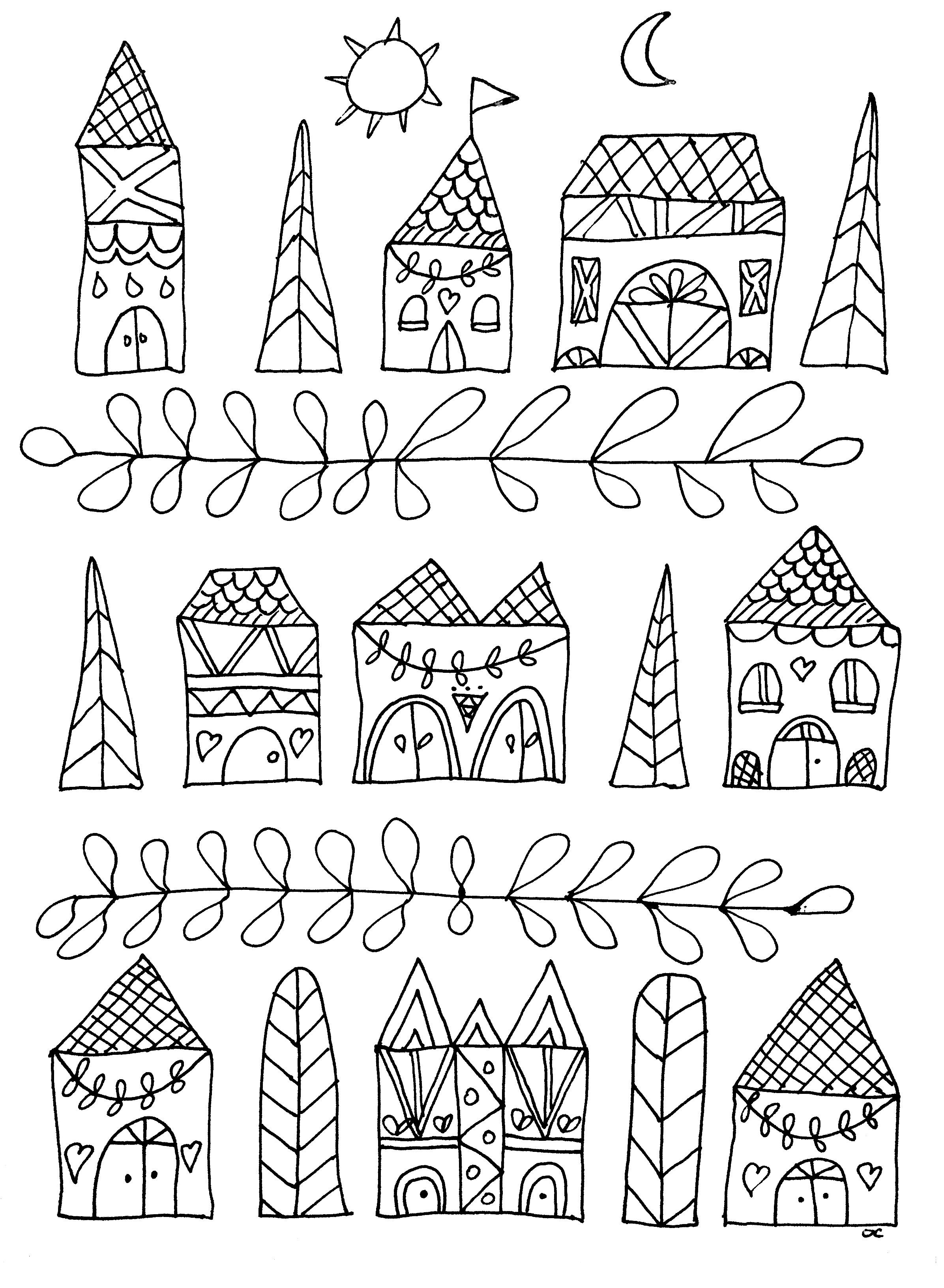 free houses clipart simple house design
