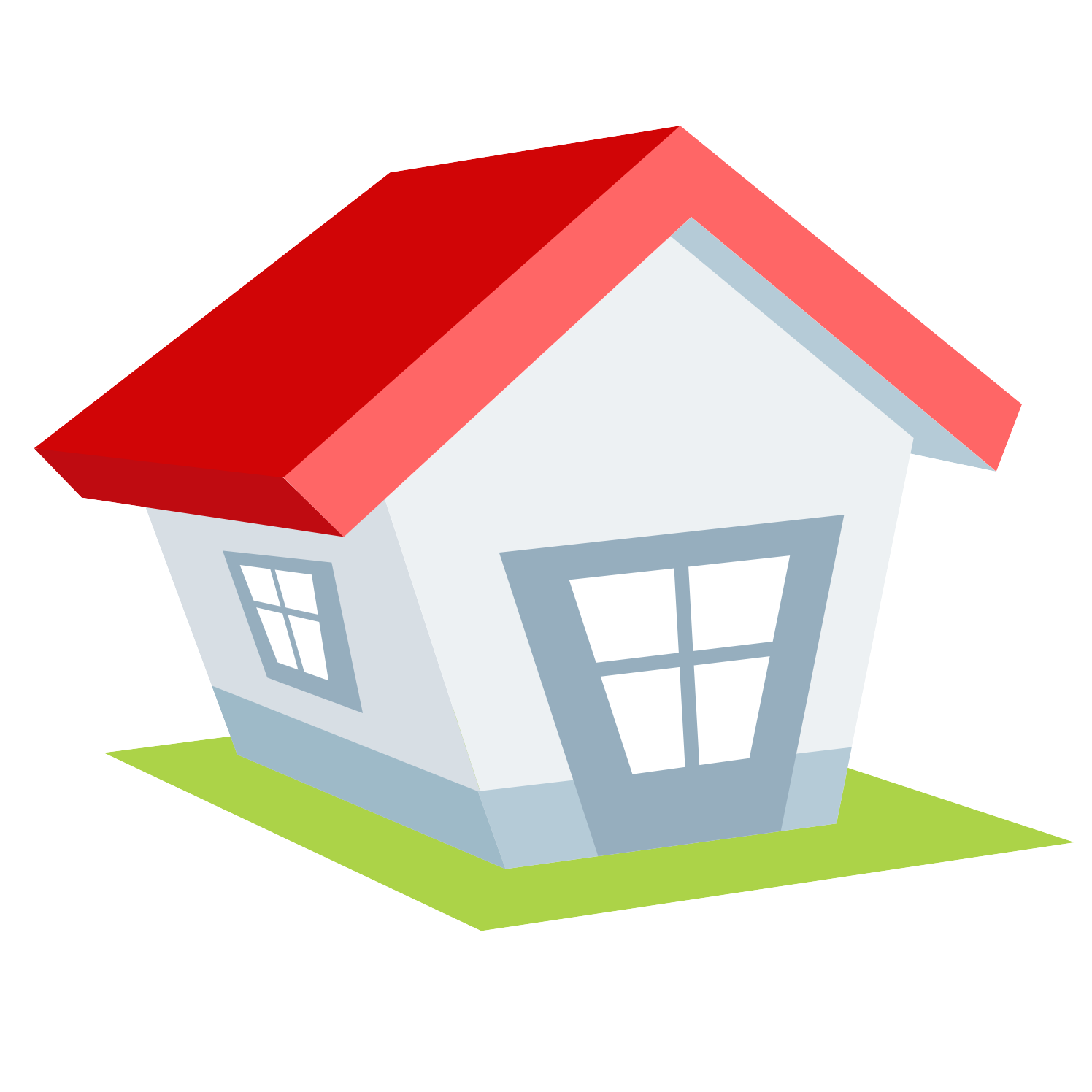 free houses clipart vector