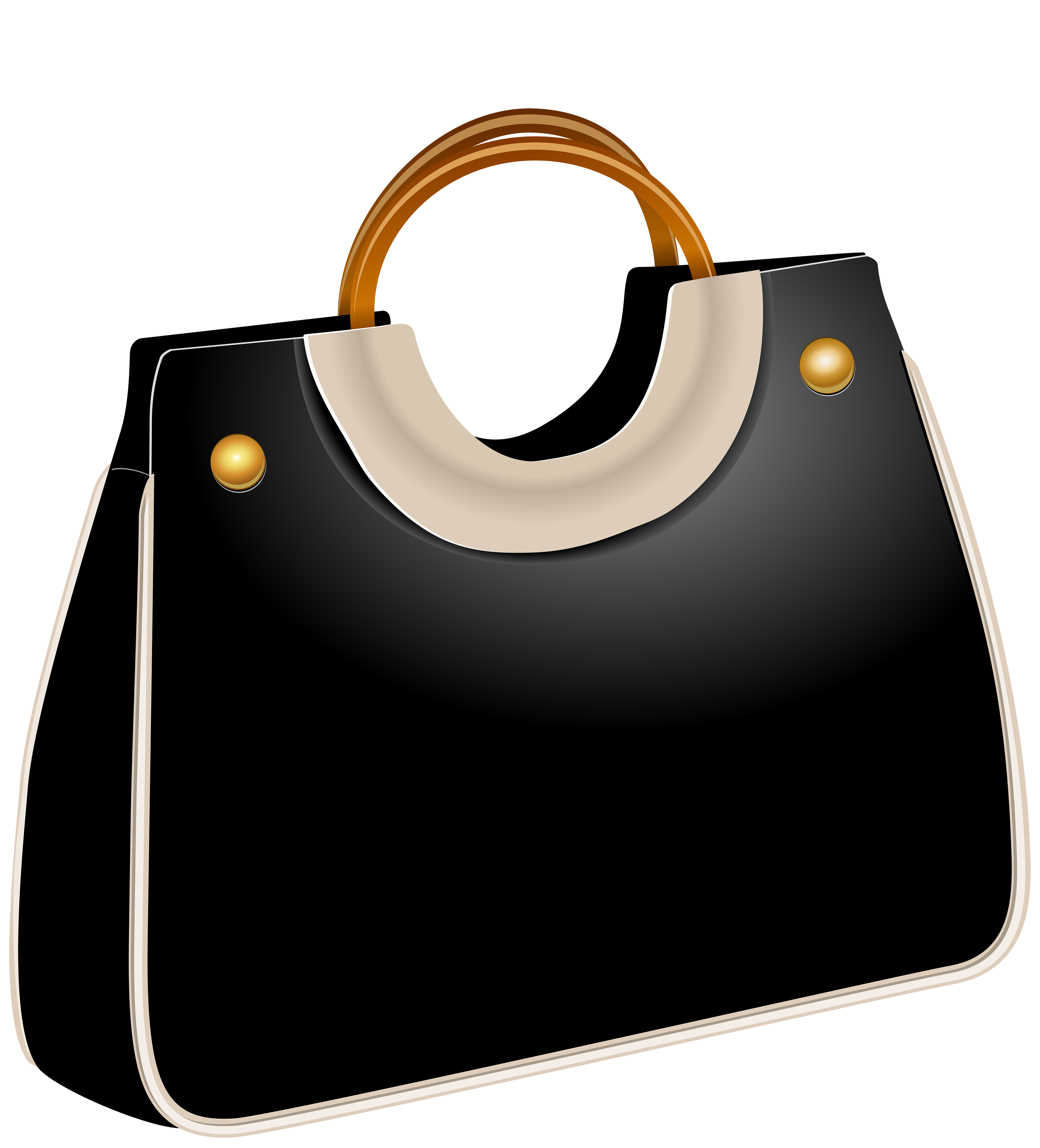 Handbag Black PNG Clip Art