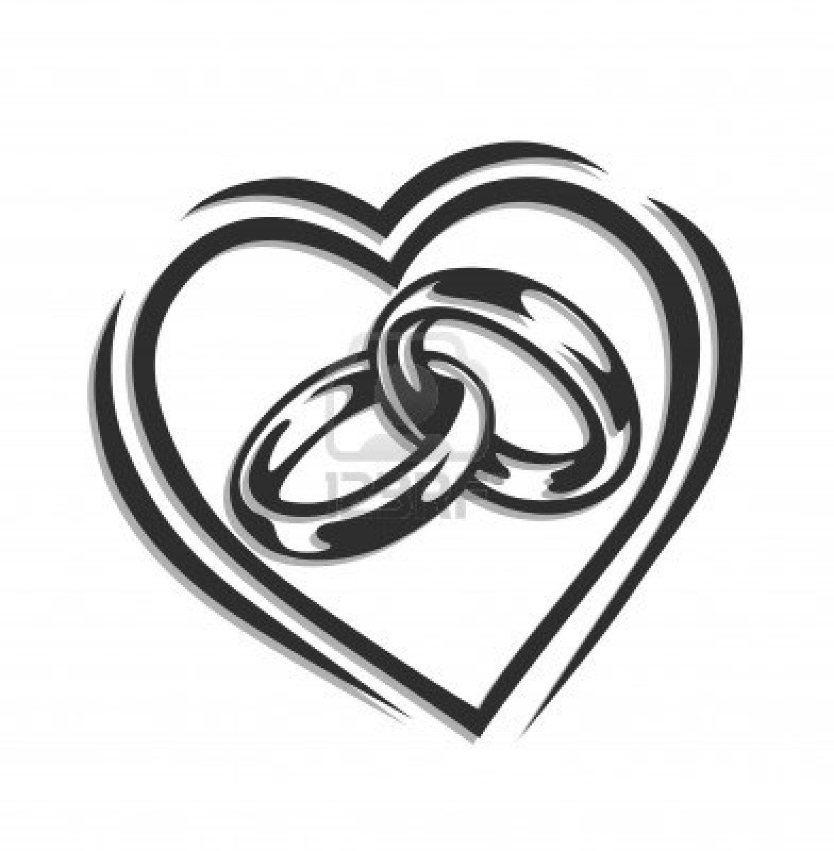 Image result for free clipart wedding rings intertwined