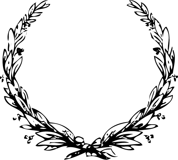 Free laurel wreath.