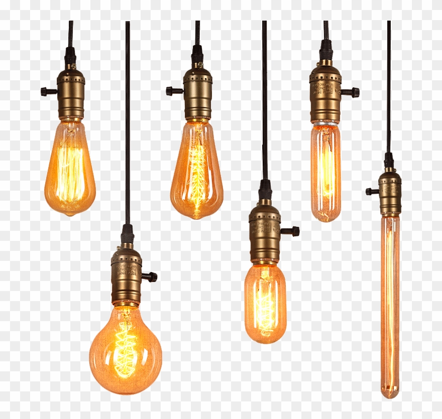 Light Edison Lighting Bulb Png Free Photo
