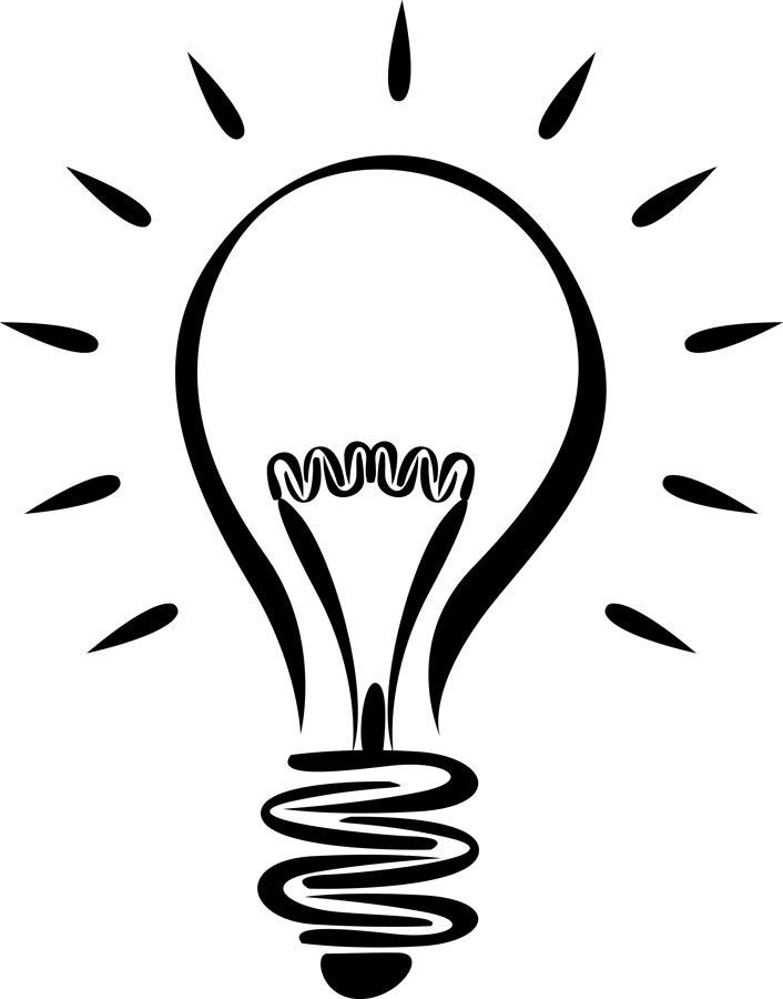 Lightbulb free light bulb clip art pictures in