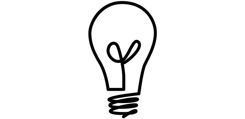 Lightbulb clipart simple, Lightbulb simple Transparent FREE