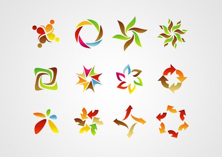 Free Abstract Logo Design Elements