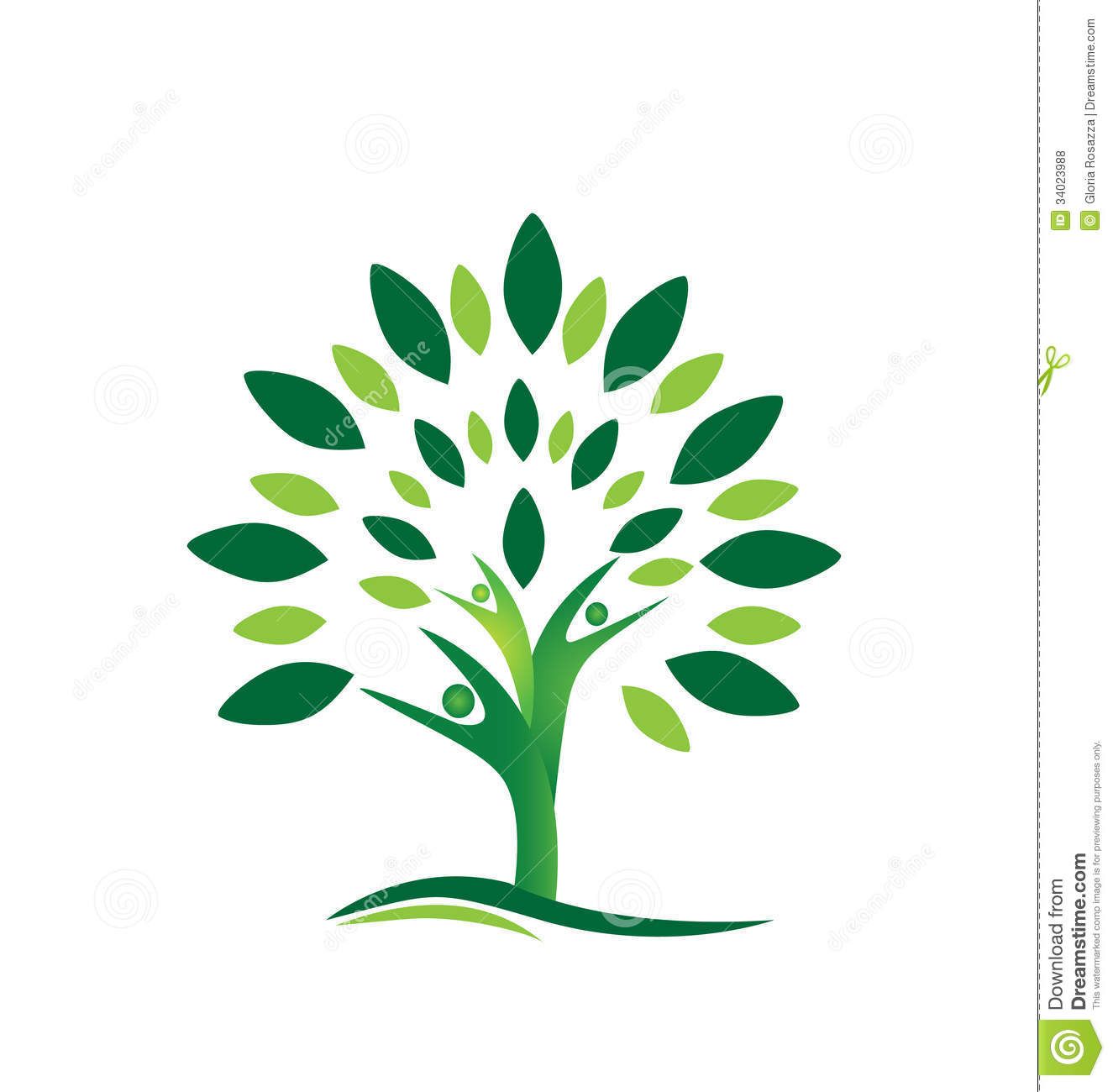 free logo clipart tree
