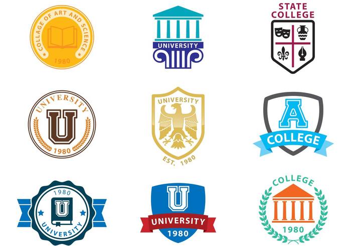 University logo vectors.