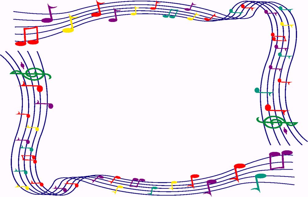 Trends For Music Notes Clipart Border