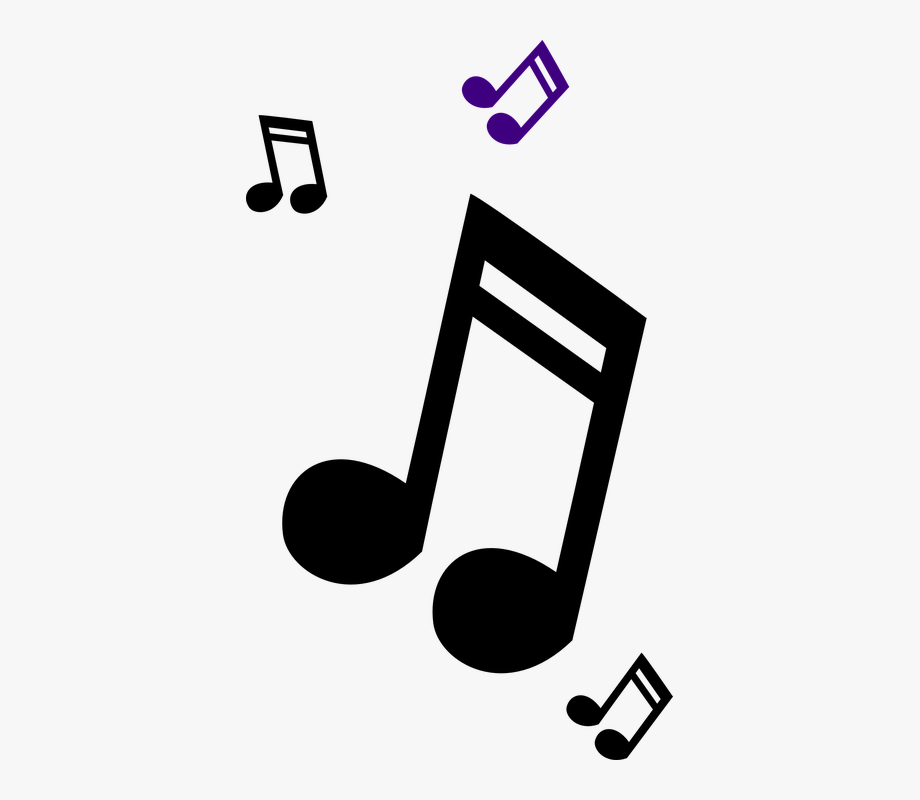 free music notes clipart graphic
