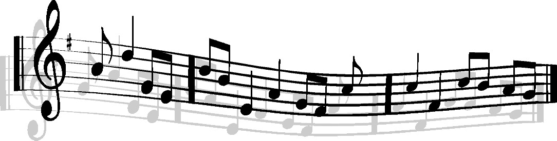 Music staff music notes on staff clipart free images