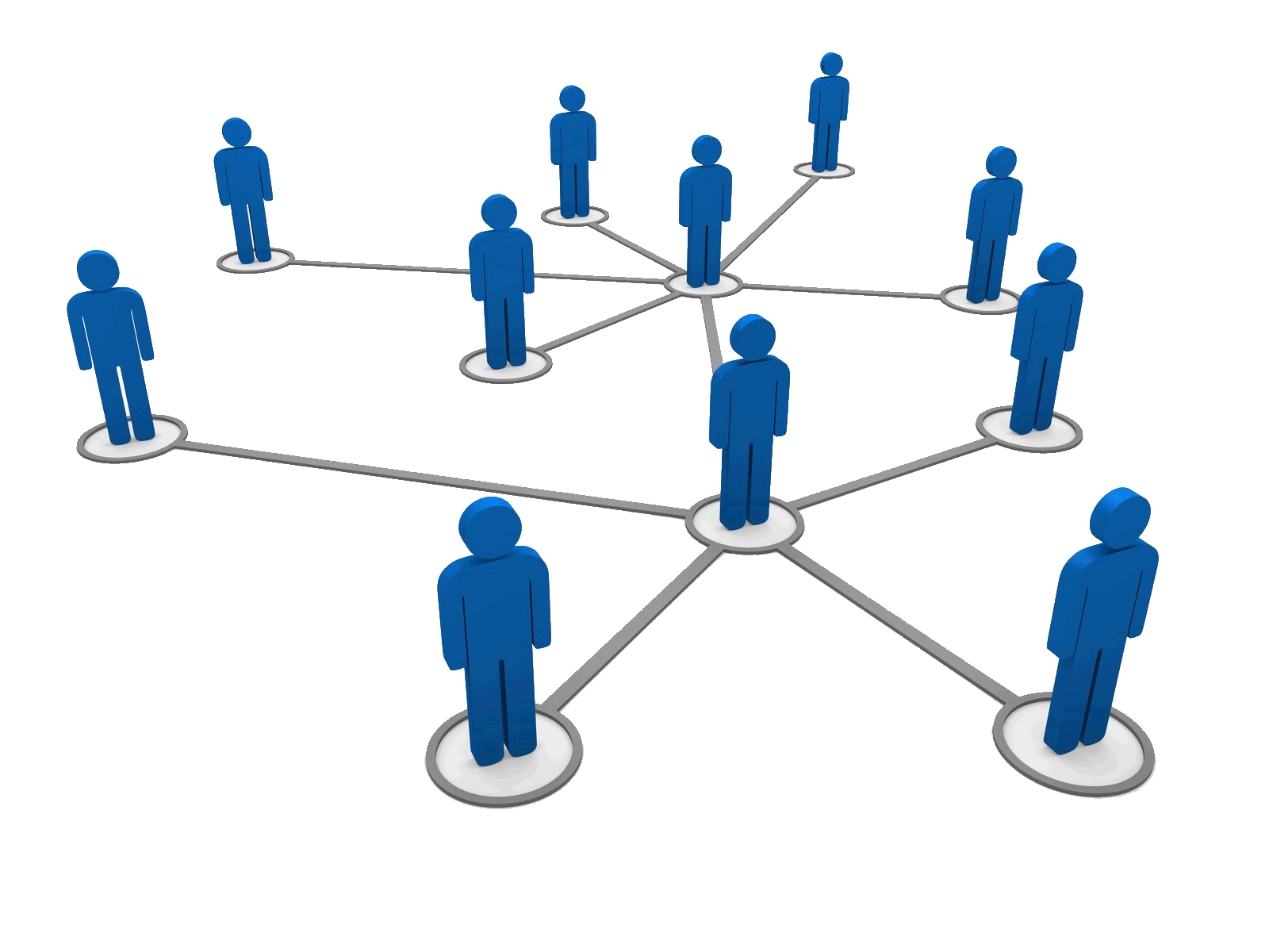 Network clipart communication plan, Network communication