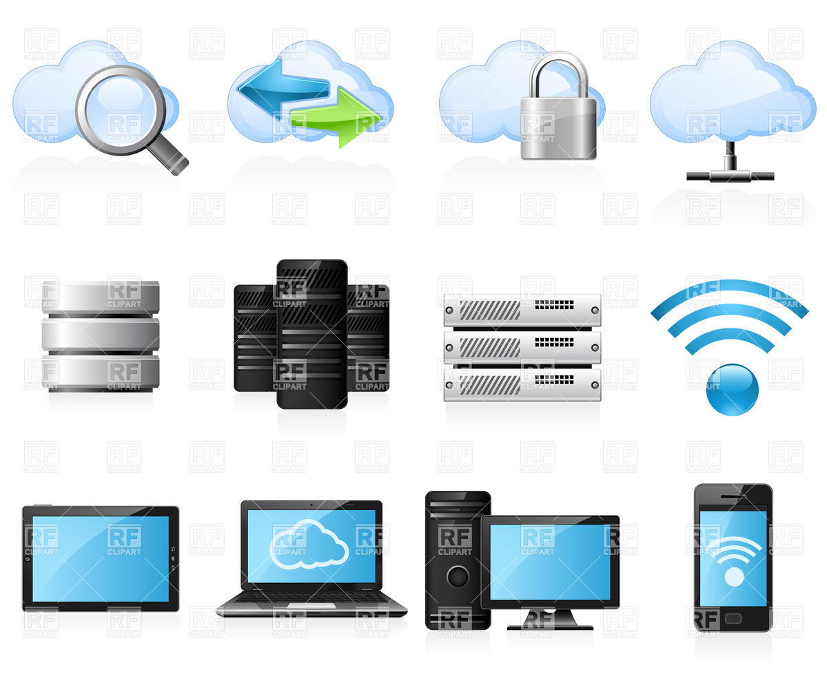 Free computer networking clipart