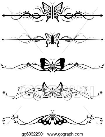 Vector stock butterfly.