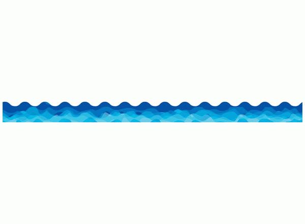 free page divider clipart ocean wave line